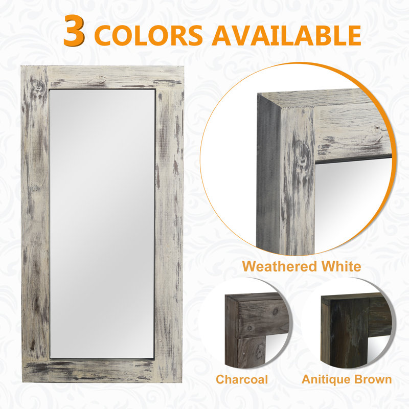 Steelside™ Moura Rectangle Mirror & Reviews Wayfair